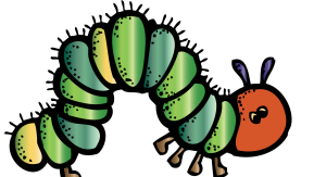 caterpillar melonheadz colored